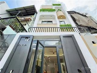 Nhận nhà 42.5m² lê quang định, xây 1 trệt 3 lầu. hẻm 4m thông, sổ sẵn