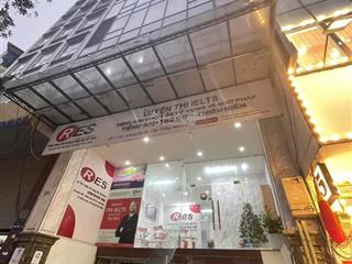 Bán nhà mặt phố trương công giai dt 100m x 7 tầng  mt 6m  66.6 tỷ