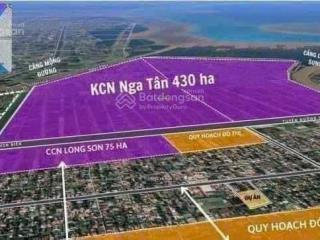 Đất nền ven khu công nghiệp nga tân 430ha