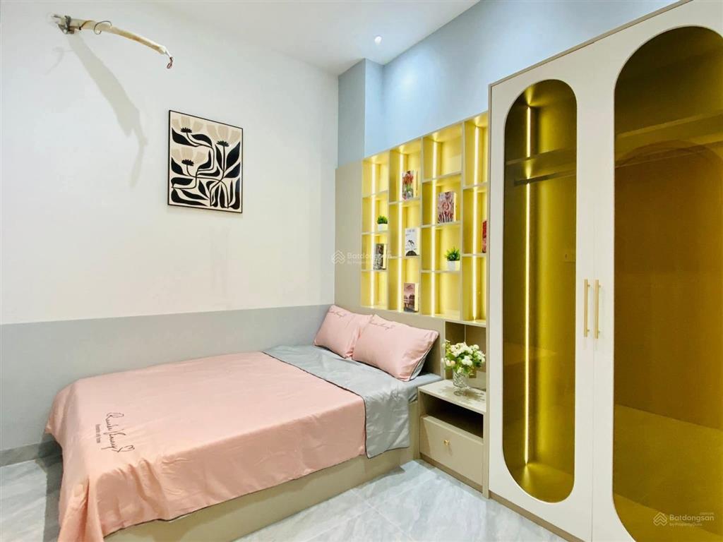 Bán nhà lê văn quới. ngang 4m. 46m2. 2 tầng. full nt. hơn 4 xíu