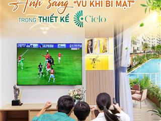 Chung cư 2pn, 2wc, 50,48m2 tại destino centro, view cực đẹp  hướng nắng phong thủy cưc tốt