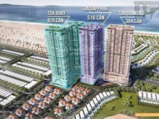 Bán căn hộ 3pn trực diện mặt biển sở hữu lâu dài  95m2 tầng 10  chỉ từ 2,8tỷ  ân hạn lãi 2năm