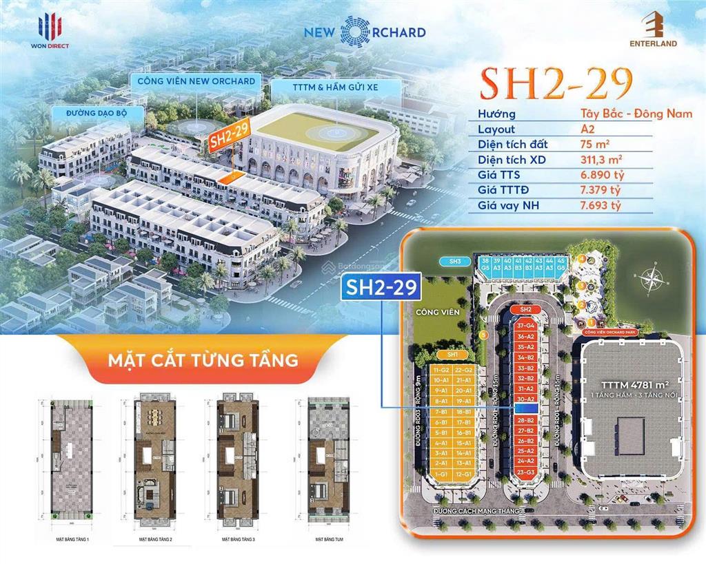 Bán căn nhà phố dãy sh02 diện tích 75m2 xây 4 tầng  shop 2 mặt tiền  chỉ cần 3,5 tỷ