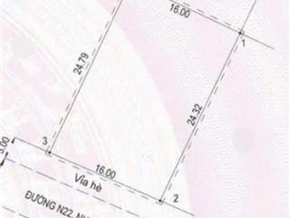 Bán lô đất xây biệt thự kdc biconsi thuộc tân thắng tân đông hiệp, hcm. diện tích 393m2