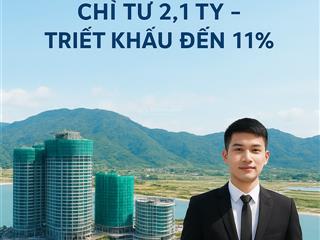 Chỉ từ 1,6 tỷ/căn view biển. htls 0% lên tới 24 tháng, ck lên đến 11%