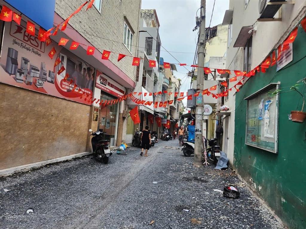 Chỉ 1,35 tỷ  căn hộ sổ hồng riêng  trung tâm quận 3  ngay chợ vườn chuối  10m ra mặt tiền