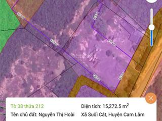 Bán đất mặt tiền tỉnh lộ 3, diện tích 15,272m2, có sẵn 400m2 thổ cư