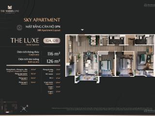 Căn 3pn the matrix one hướng đông nam siêu đẹp chỉ từ 120tr/m²  view panorama 360