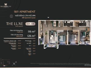 Chỉ từ 120tr/m2  sẵn căn 3 ngủ the matrix one view hồ 360  ngắm trọn pháo hoa mỹ đình