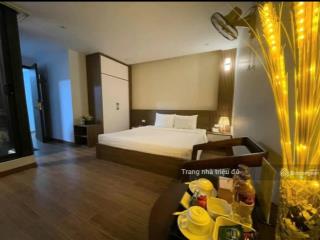 Siêu phẩm ks 4 mp trần khát chân hbt 9t 175m² dt khủng 500tr/th chỉ 129 tỷ full gp