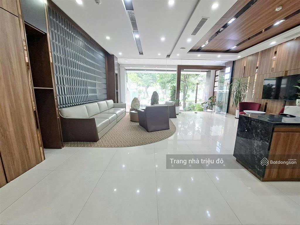 Vượng khí building hồ linh đàm 8 tầng mt 8m 250m2 có hầm view hồ lđ 2 mặt phố vh khủng 40m, 160 tỷ