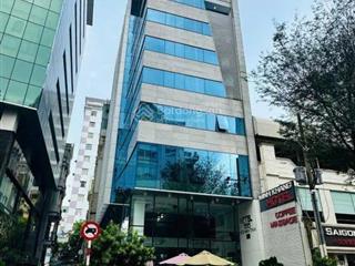 Tòa building góc 2 mặt tiền đinh công tráng, q1  dt 7x20 hầm 6tầng + tm hđt 160tr/th  giá 48tỷ