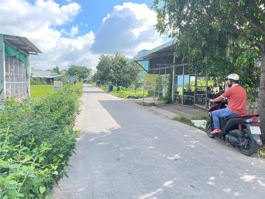 Ngã 3 tân lân, 1 lô 5x25 chỉ 592tr, shr sẵn, 1 xẹt ql50, cách cổng chào cần đước 900m.