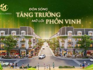 Bán mảnh đất aqua garden 120m2 trung tâm tp hòa bình, giá 2,299 tỷ sổ đỏ sang tên ngay