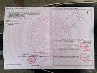 Bán đất kdc quốc lộ 51 long thành cách sân bay long thành 5km 1,65tỷ 120m2, pháp lý sổ hồng riêng