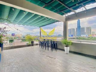 Cho thuê rooftop thảo điền 200m2, giá 75tr, thích hợp café & bar