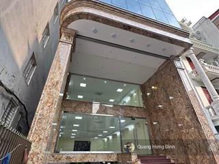 Bán tòa nhà 8 tầng thang máy mặt đường nguyễn viết xuân, 95m2, 2 mặt tiền 5,3m, view hồ kd sầm uất