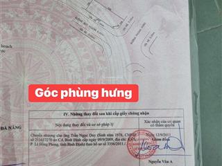 Bán đất lô góc đường 10m5 thanh khê