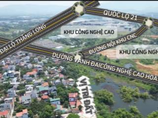 Đất tổ hợp khu công nghệ cao  thấp hơn thị trường 10 giá
