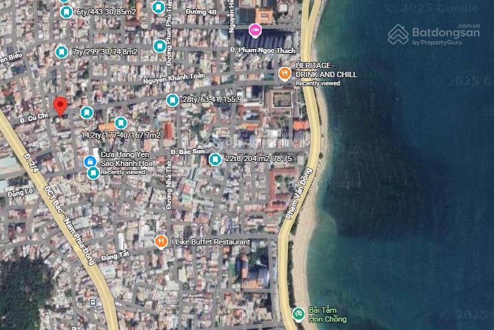 Bán đất siêu đẹp mặt tiền củ chi cách biển 450m  vị trí đắc địa  phù hợp xây căn hộ/ khách sạn