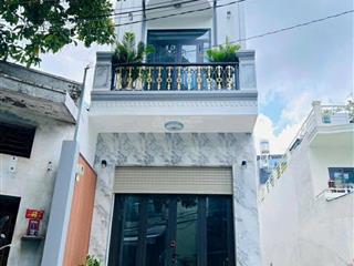 Bán nhà mới xây mặt tiền khu tên lửa, an lạc a, bình tân  3 tầng, 82m2, xe hơi đậu cửa  8.5tỷ