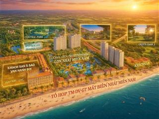 Studio tầng 10 sở hữu tầm nhìn biển & đường hoa cực đẹp