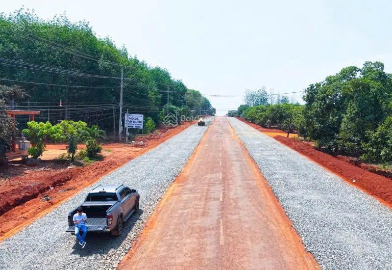 Bán đất thổ cư mặt tiền đt753, tân lợi, đồng phú, bình phước, 300 triệu, 400m2