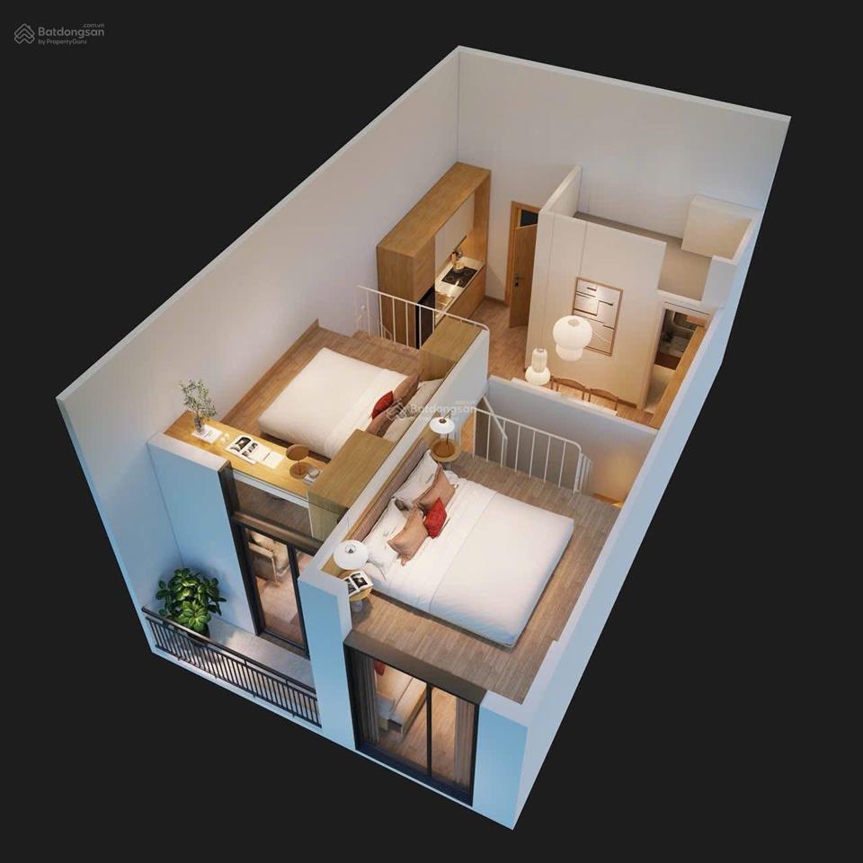 Tin được không căn 1br+1 thanh toán sớm #1,4tỷ duy nhất 1 căn rẻ nhất thị trường mới từ cđt