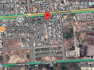 Bán lô góc 139m2 đường nguyễn xiển giao với nguyễn đình trân, ngũ hành sơn