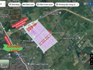Bán đất cụm cn telin park kim bài, thanh oai, hà nội giá từ 8x tr/m2