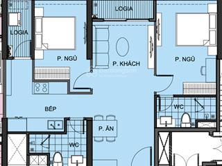 Bán căn 2pn 71m2 the zurich. tòa zr2 tháng 12/2025 bàn giao. tầng 21 giá chỉ 4.3 tỷ bao phí