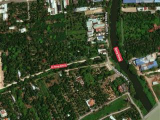 Bán đất vườn 2521m2 (thổ cư 300m2), xã an sơn, thuận an, bình dương