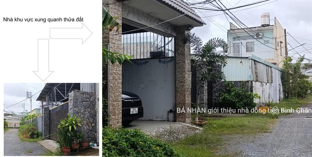 Đất lô góc 8x20 full thổ 160m² hẻm thông xe hơi ô tô tải lớn tránh ở sát quốc lộ 1a, chợ bình chánh