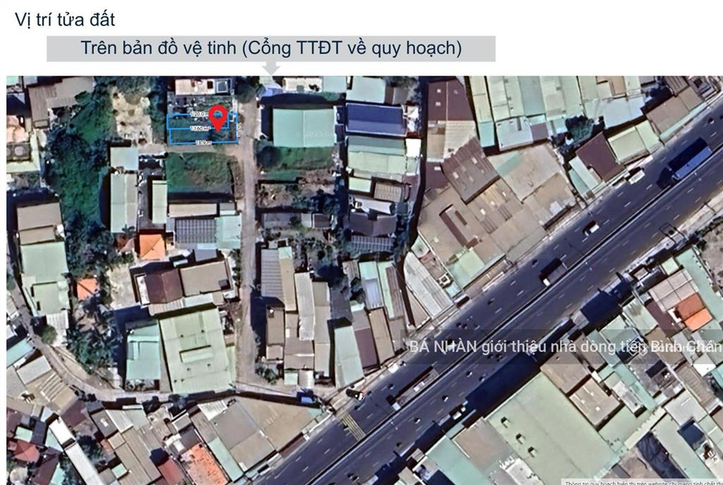 Đất lô góc 8x20 full thổ 160m² hẻm thông xe hơi ô tô tải lớn tránh ở sát quốc lộ 1a, chợ bình chánh