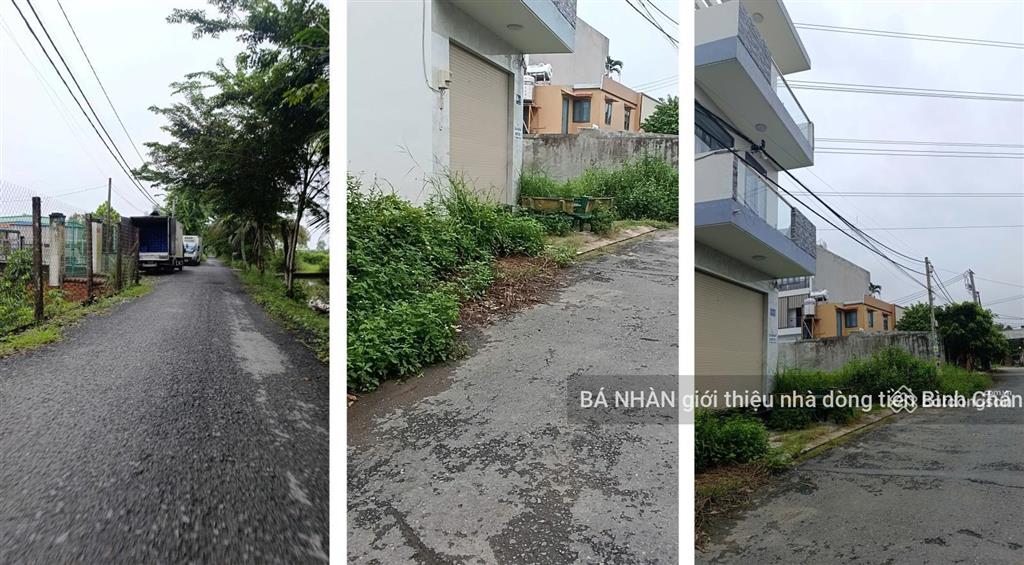 Giá rẻ so ở bình chánh chủ bán đất full thổ cư ngang 5m 122m2 hẻm ô tô 80m ra đường hoàng phan thái