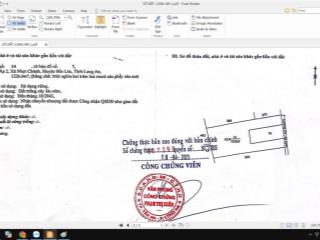Chính chủ bán 1226m2 đất tại xã nhựt chánh, huyện bến lức, long an