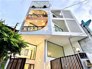 Siêu phẩm mặt tiền phường 1 gò vấp  ngay đại lộ phạm văn đồng  5 tầng btct  3pn full nội thất