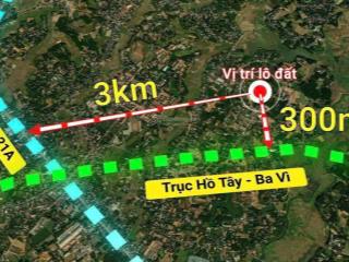 Sốt đất hoà lạc 100m² giá chỉ 3 tỷ  vay 70% ngân hàng, 2 năm không trả lãi gốc