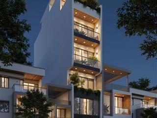 Rẻ  tòa nhà 8 tầng thang máy  đẹp nhất phố phú diễn, văn phòng, 100m2, có hầm, vỉa hè, 35 tỷ