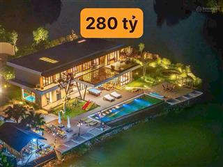 Biệt thự view sông nguyễn văn hưởng thảo điền | 1.000m² thổ cư | giá 280 tỷ | siêu hiếm