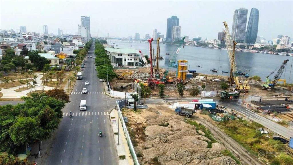 View sông! bán đất 345m2 61,2 tỷ mt trần hưng đạo q. sơn trà