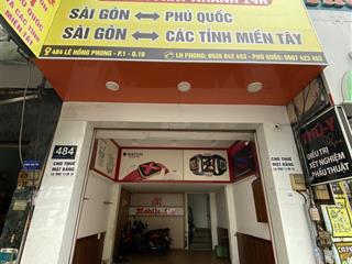 Cho thuê mặt bằng 484 lê hồng phong, phường 1, quận 10