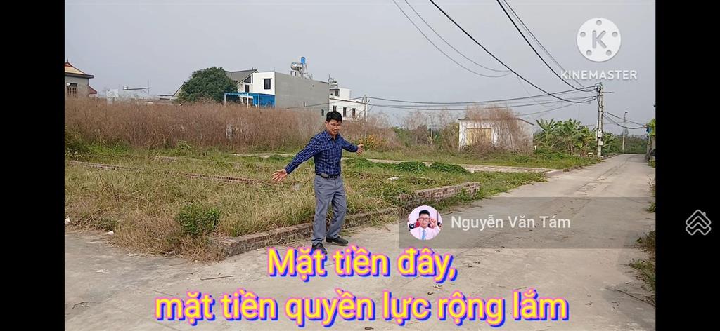 Bán rẻ, chính chủ cần bán gấp, đất lô góc siêu đẹp quang minh. diện tích 50m2. mt 6.5m