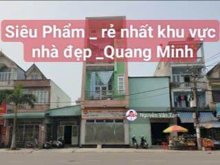 Siêu hiếm . bán gấp nhà 3 tầng 1 tum .quang minh