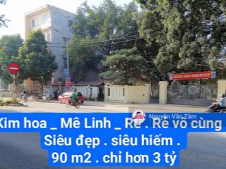 Đất kim hoa  chính chủ cần tiền bán gấp  siêu đẹp siêu rẻ rẻ nhất khu vực