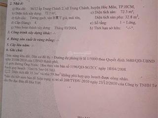 Bán nhà riêng đẹp tại song hành, trung chánh, hóc môn, 7,5 tỷ, 78,3m2