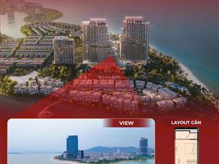 Bán suất ngoại giao căn studio tầng cao view trực diện đảo riều giá cam kết tốt nhất thị trường