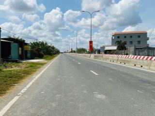 Bán 3000m2 đất lúa vuông vức mặt tiền đường dt830 long sơn, cần đước