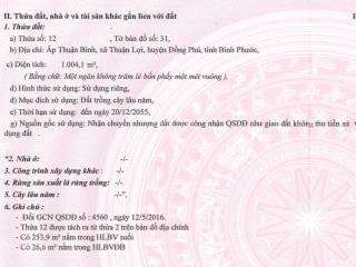 Bán đấu giá tài sản msb l1xã thuận lợi, huyện đồng phú, bình phước (nay là xã thuận lợi, đồng nai)