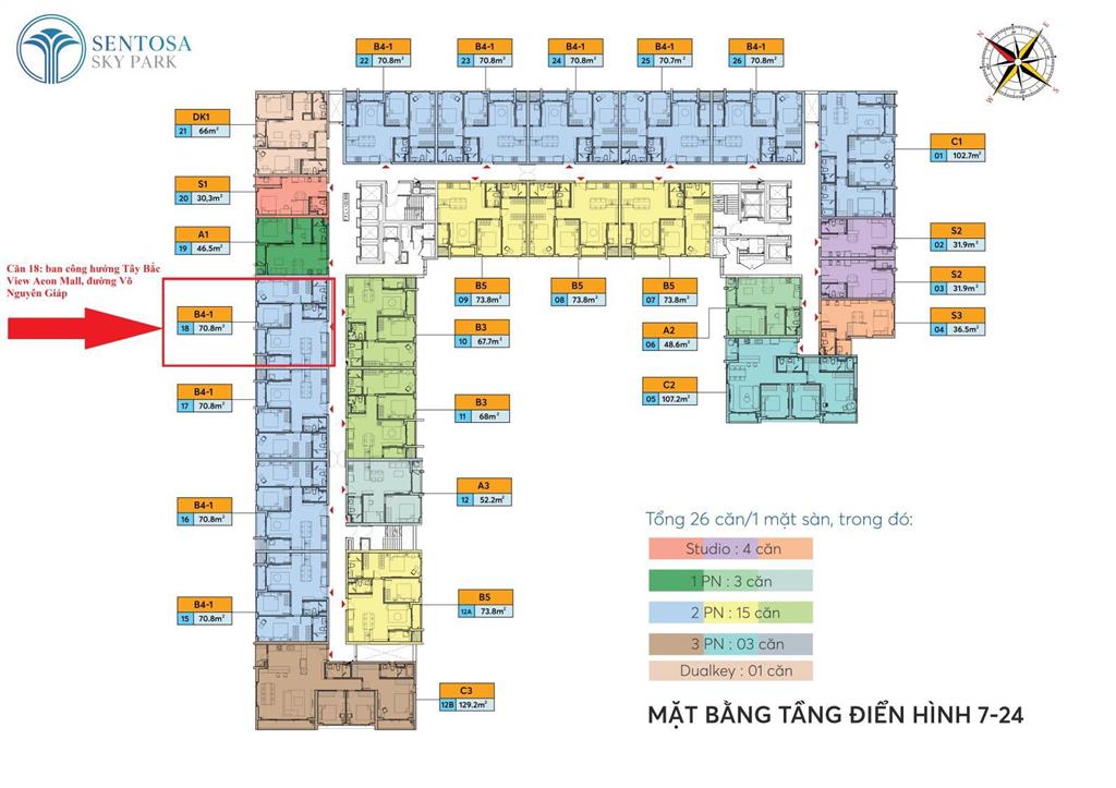Tiêu chuẩn sống singapore với 2,912tỷ căn hộ 2pn 2vs  71m2. tiện ích free tại sentosa trung tâm hp